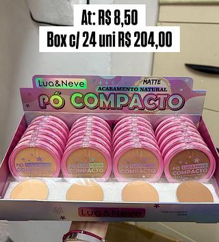 Pó compacto acabamento natural matte ( somente box )