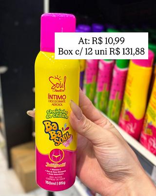 Desodorante intimo aerosol babasol soul