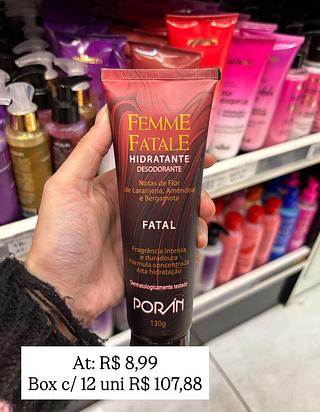 Hidratante corporal fatal