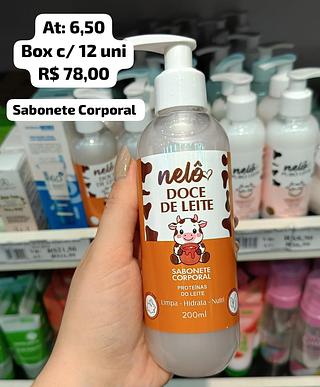 Sabonete Corporal - Doce de Leite Nelô