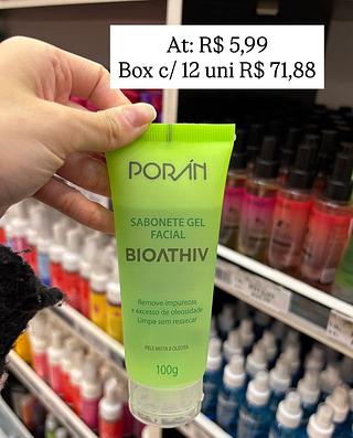 Sabonete facial bioathiv poran