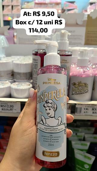 Geleia de Limpeza Facial Cinderela Disney