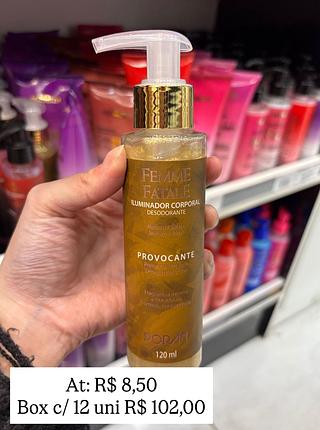 Iluminador corporal desodorante provocante