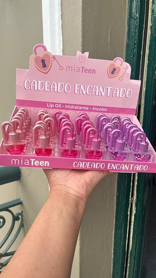 Lip oil cadeado encantado - ( cores sortidos )