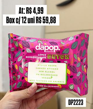 Lenço Demaquilante Detox