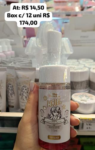 Espuma de Limpeza Facial Princesa Ariel Disney