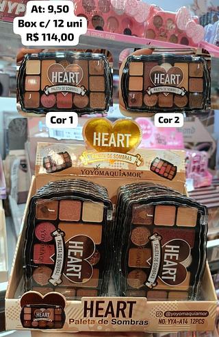 Paleta de Sombras Heart