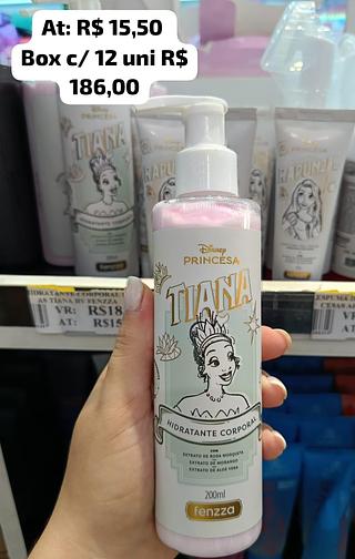 Hidratante Corporal Princesa Tiana Disney