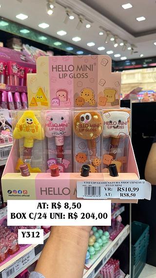 Lip gloss smothness ( cores variadas)