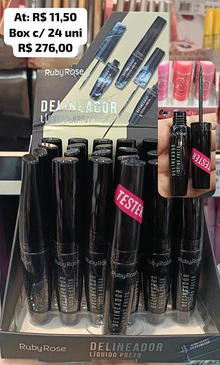 Delineador Liquido Preto - Ruby rose