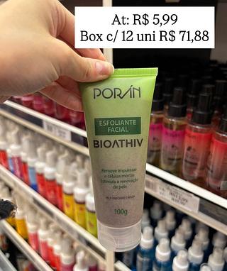 Esfoliante facial bioathiv poran