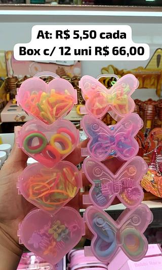 Kit Mini Xuxinha/ Elástico e Presilha