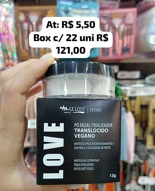 Pó Facial Translúcido Vegano