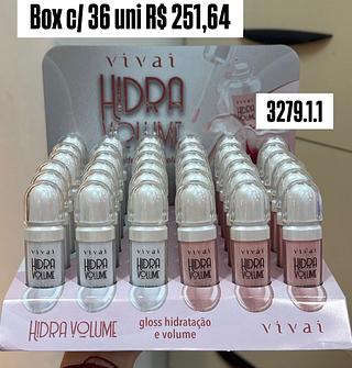 Lip gloss hidra volume ( cores sortidos )