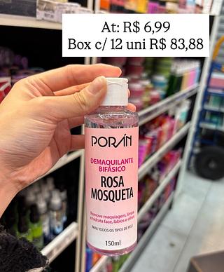 Demaquilante bifasico rosa mosqueta