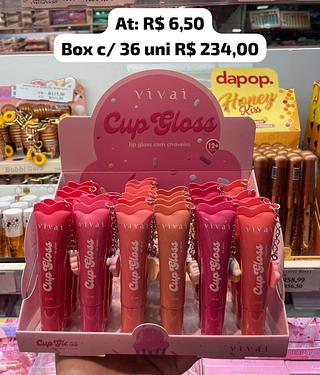 Cup Gloss com Chaveiro