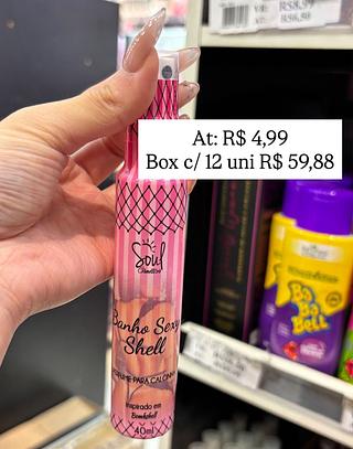 Perfume de calcinha shell soul