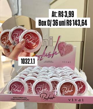 Blush unitário ( cores sortidos )